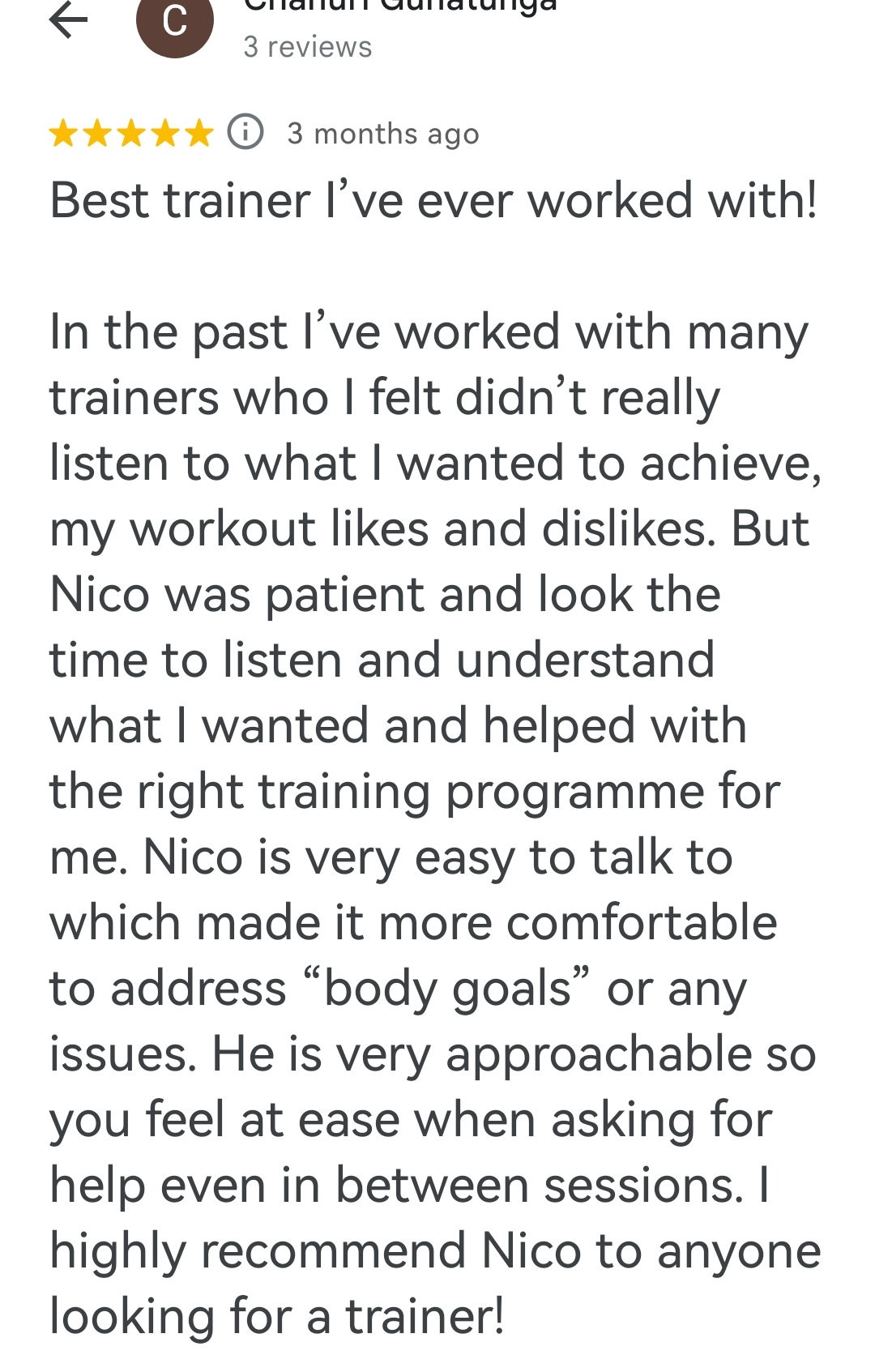 Client Testimonial 2